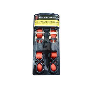 1 Inch Ratchet Tie Down Set