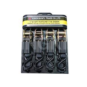 1 Inch Ratchet Tie Down Set