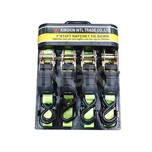 1 Inch Ratchet Tie Down Set