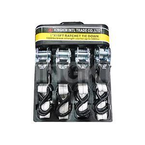 1 Inch Ratchet Tie Down Set
