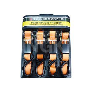 1 Inch Ratchet Tie Down Set