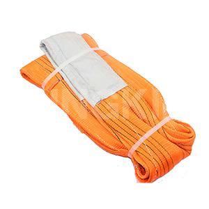10T Double Eye Flat Polyester Lifting Webbing Sling 