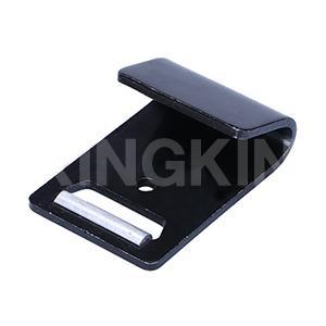 2 inch Black Flat Hook With Aluminum Defender