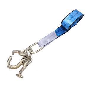 2inch 8ft Tow Strap with  R T & Compact J Hook