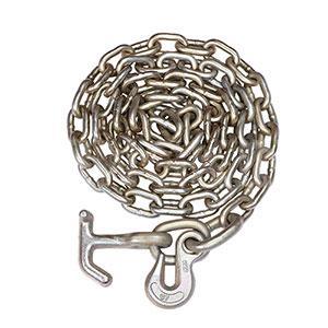 5/16 inch G70 Chain with Grab T-J Hook on One End