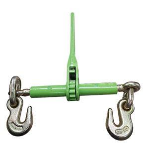 G80 Ratchet Chain Binder with Grab Hooks Hi-Viz Green