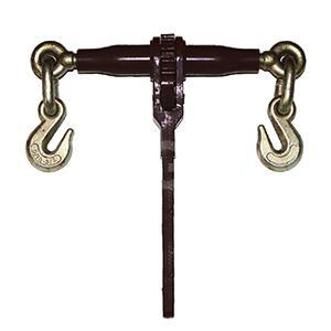 G80 Ratchet Chain Binder with Grab Hooks Black
