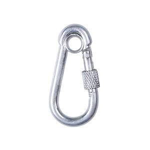 Snap Hook, With Eyelet And Screw, Zinc Plated