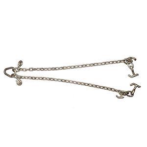 V-Bridle Chain with R Hooks & T-J Hooks