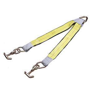 V-Bridle Tow Strap with T-J Hooks