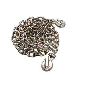 3/8inch x 25ft G70 Short Link Transport Chain with Clevis Grab Hooks